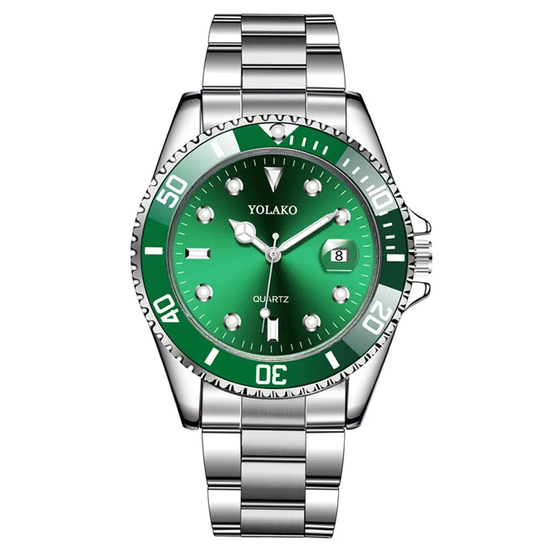 Mens Titan Steel Watch