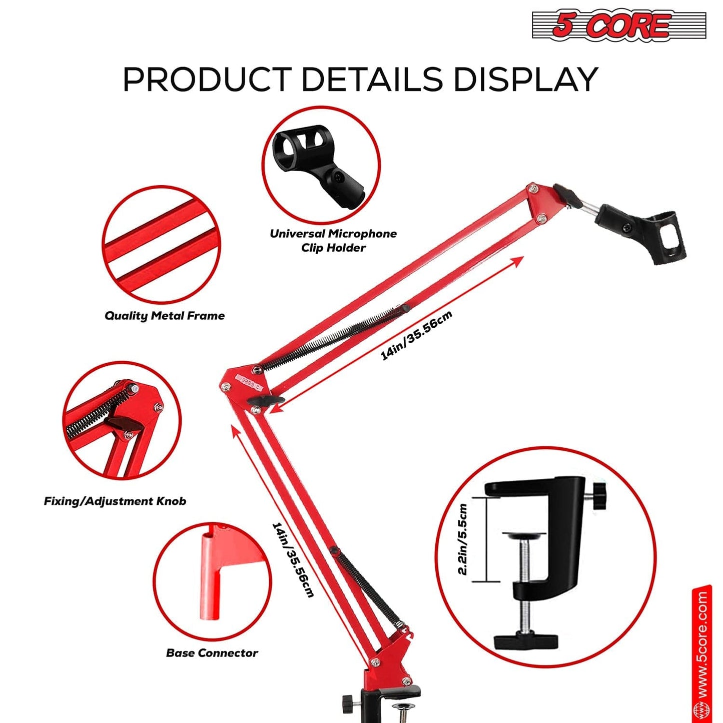 Studio Mic Boom Arm