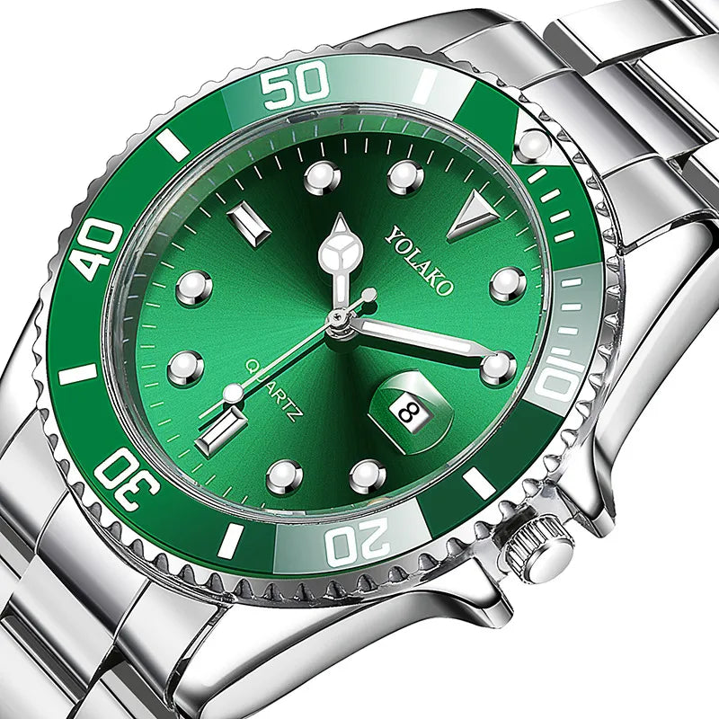 Mens Titan Steel Watch
